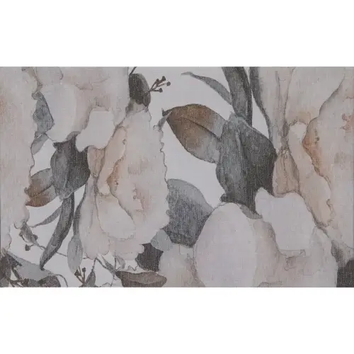 Silk Flowers Light Grey 50x40 5861 