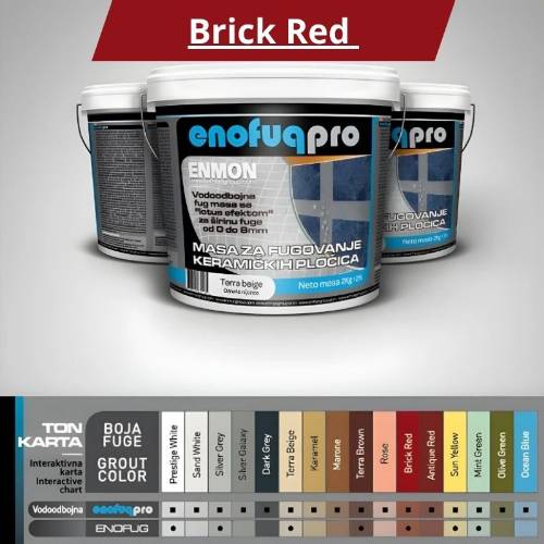 Brick Red (2kg) - Enofug Pro